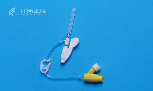 Disposable Safety I.V. Cannula With Positive Pessure Connector)